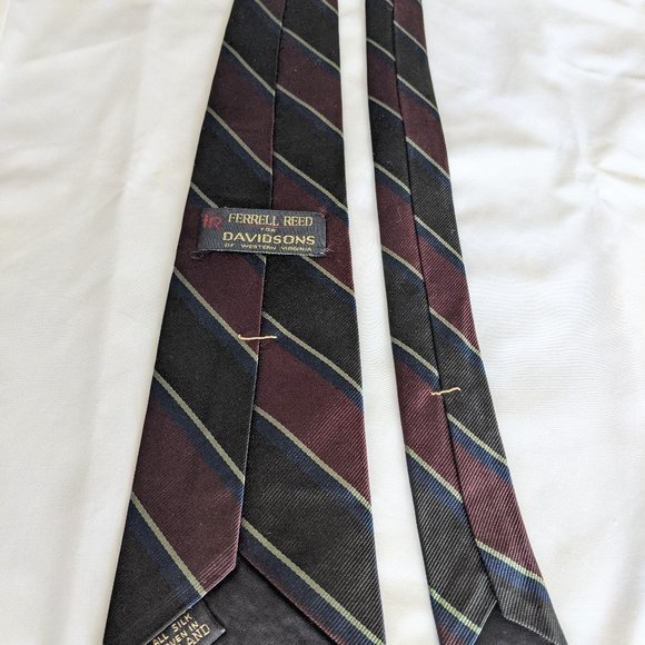 Farrell Reed for Davidsons of W. Virginia Silk Tie - Picture 8 of 11